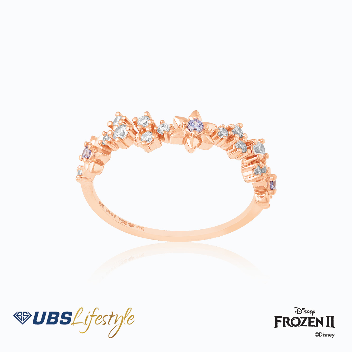 UBS Cincin Emas Disney Frozen - Ccy0169R - 17K