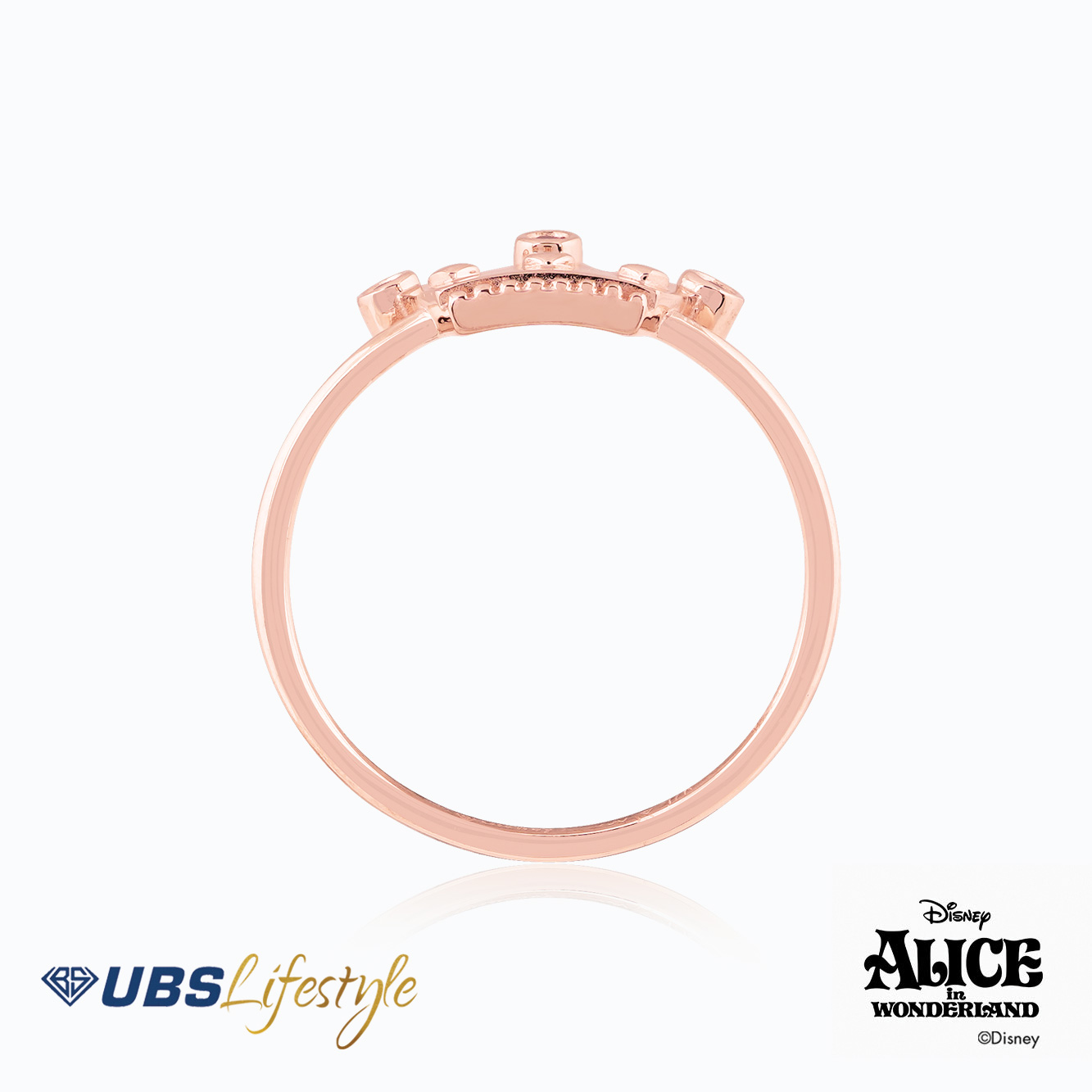 UBS Cincin Emas Disney Alice - Ccy0178R - 17K