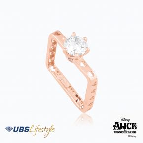 UBS Cincin Emas Disney Alice - Ccy0179R - 17K