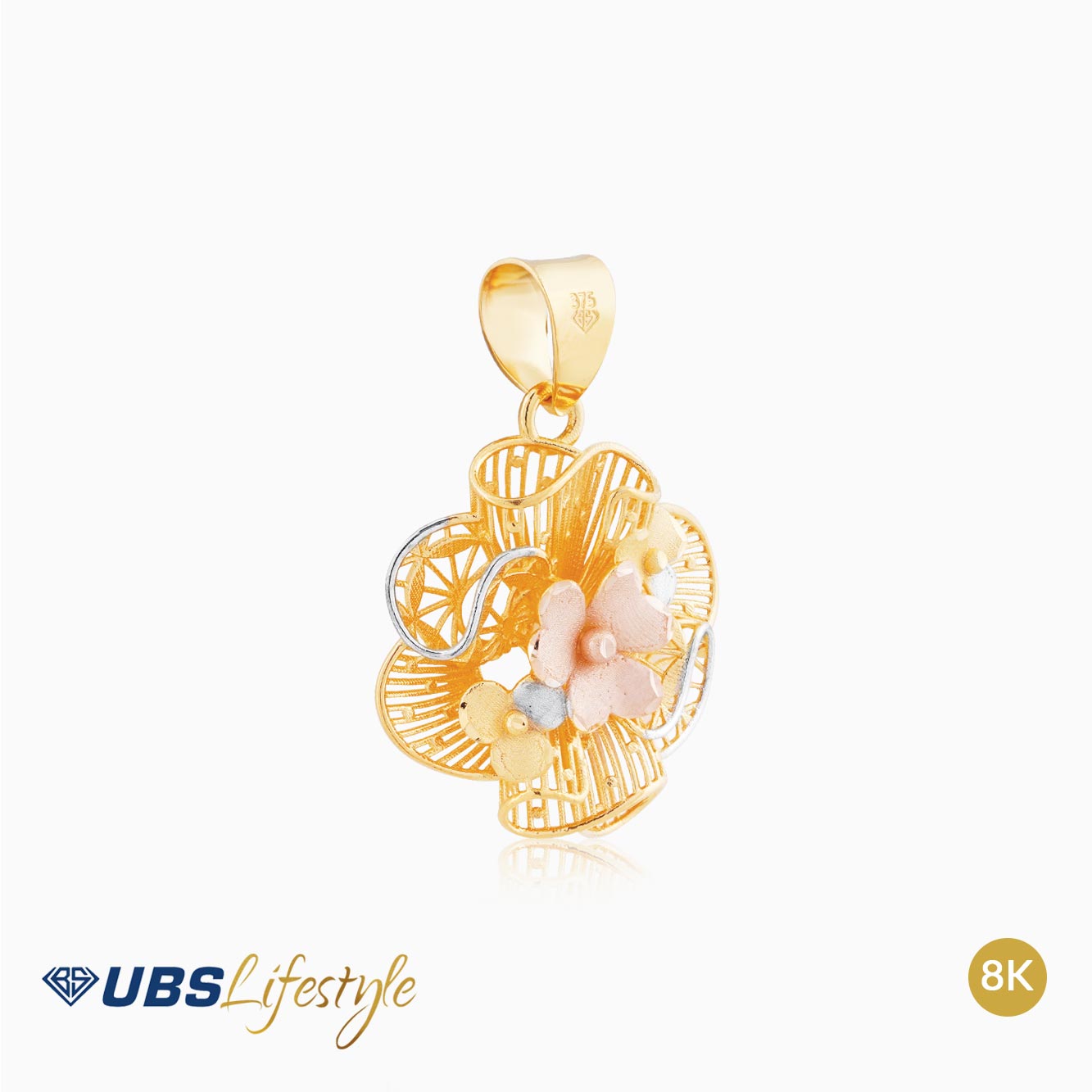 UBS Liontin Emas Yura Yellow - Cdl0035Y - 8K