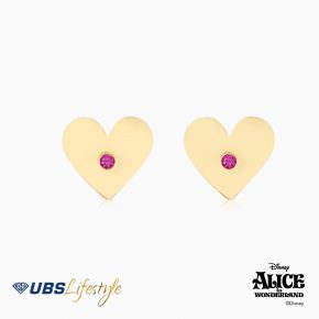 UBS Anting Emas Disney Alice - Cwy0031Y - 17K