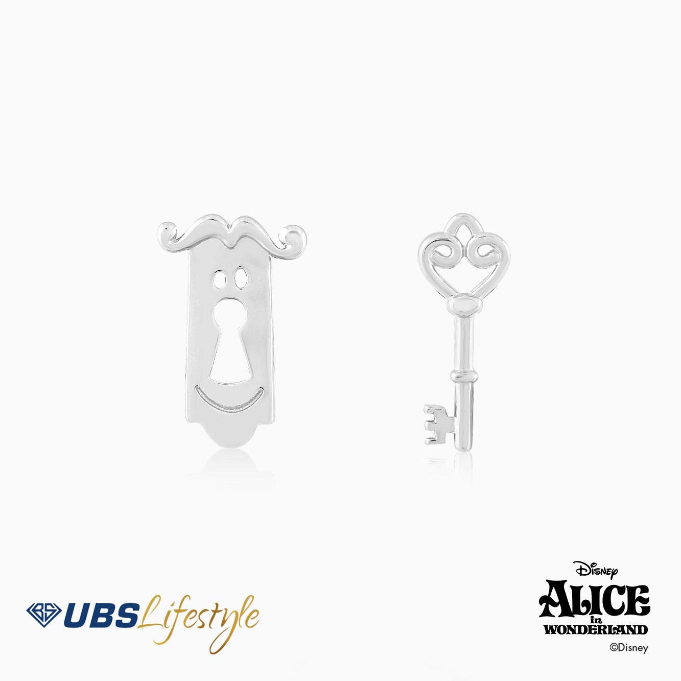 UBS Anting Emas Disney Alice - Cwy0046W - 17K