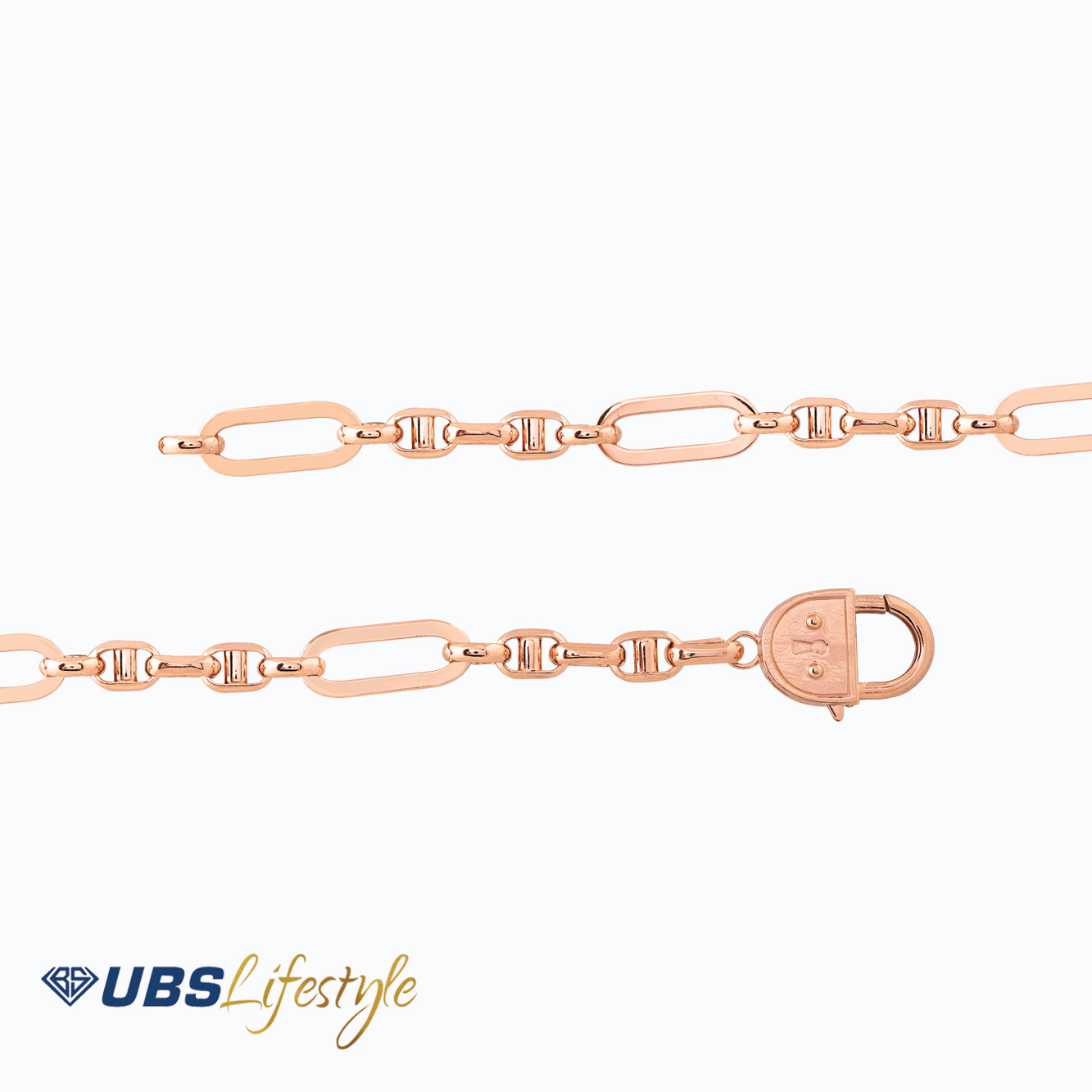 UBS Gelang Emas Fancy - Hgv6126R - 17K