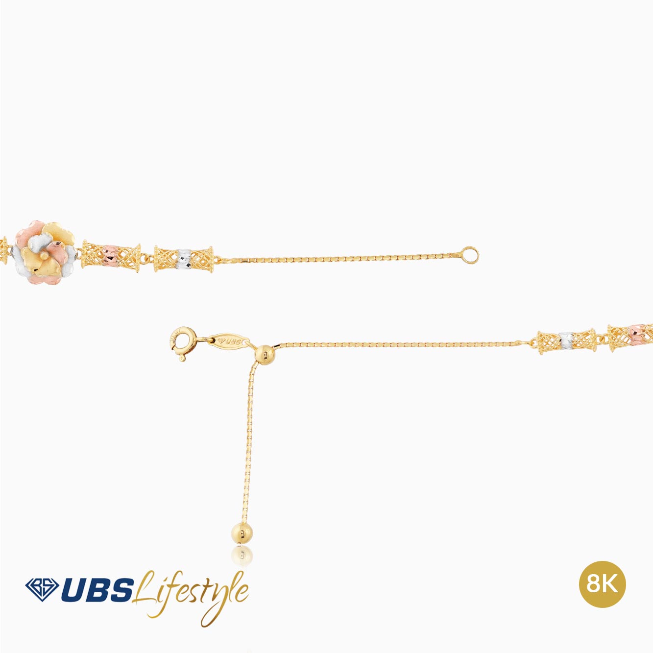 UBS Gelang Emas Yura Yellow - Kdg0112Y - 8K