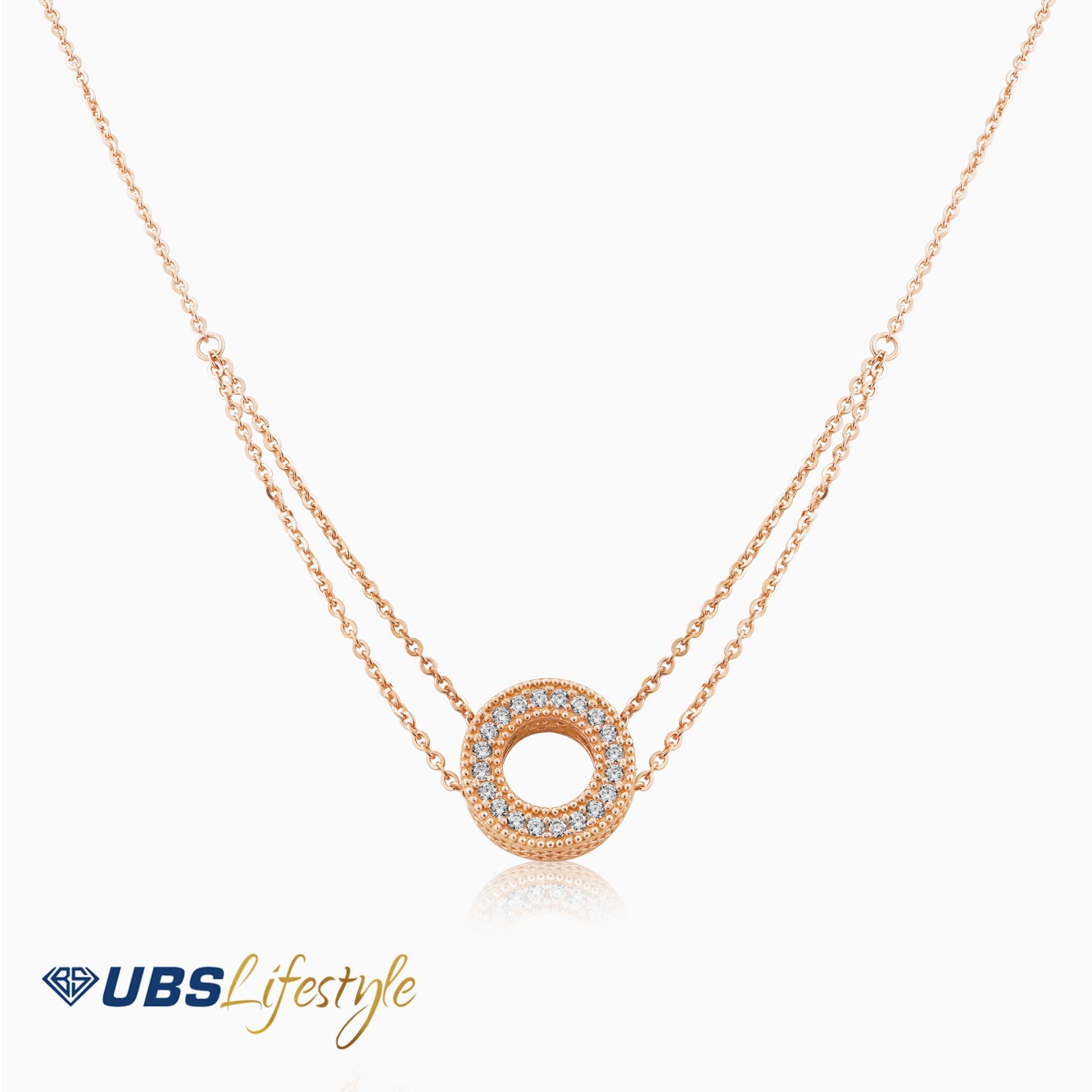 UBS Kalung Emas Millie Molly - KDK0070R - 17K