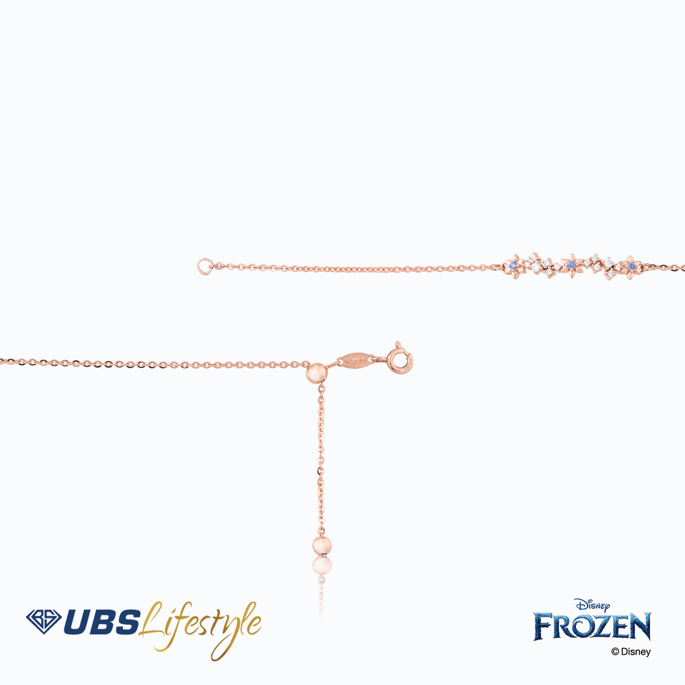 UBS Gelang Emas Disney Frozen - Kgy0082R - 17K