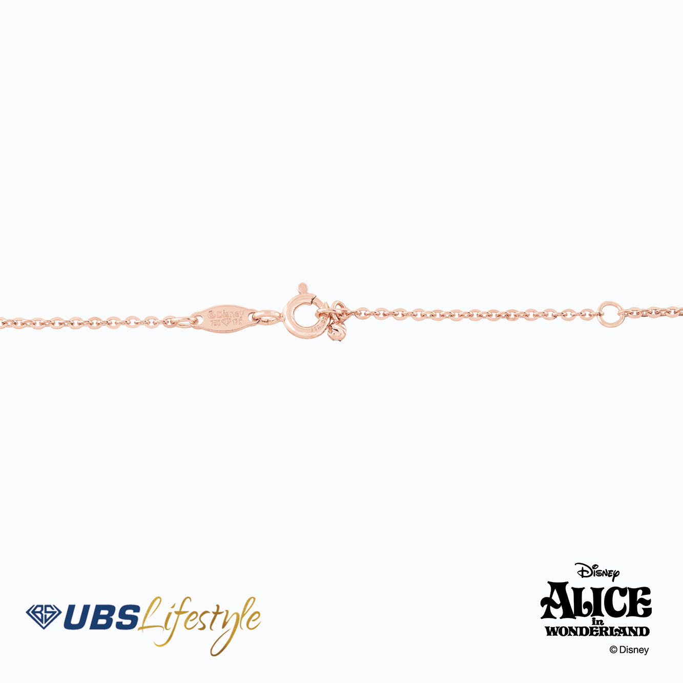 UBS Kalung Emas Disney Alice - Kky0361R - 17K