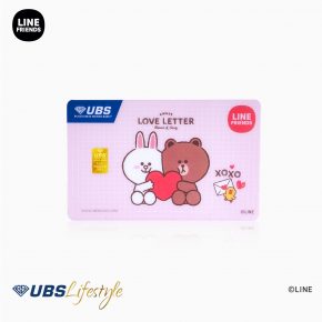 UBS Line Friends Love Letter 0.5 Gr