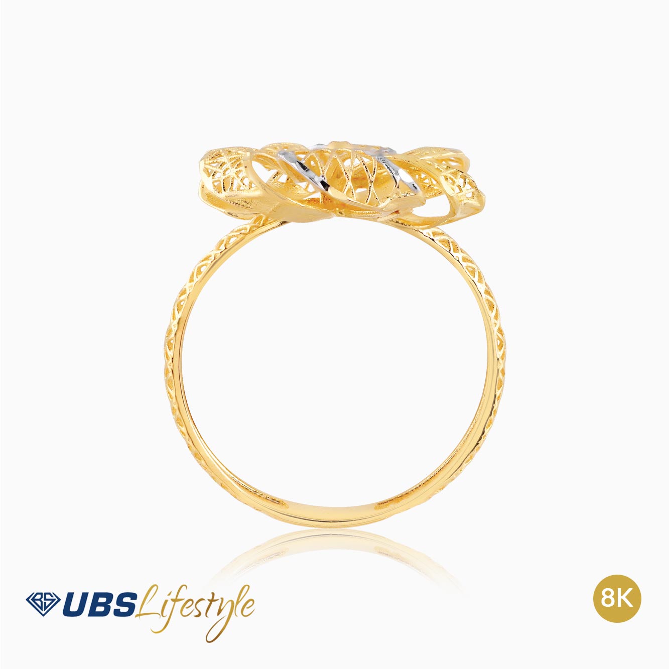 UBS Cincin Emas Yura Yellow - Cdc0191Y - 8K