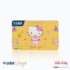 UBS Logam Mulia Sanrio Hello Kitty Thank You 0.1 Gr
