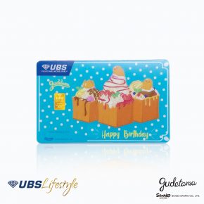 UBS Sanrio Gudetama Happy Birthday 0.25 Gr