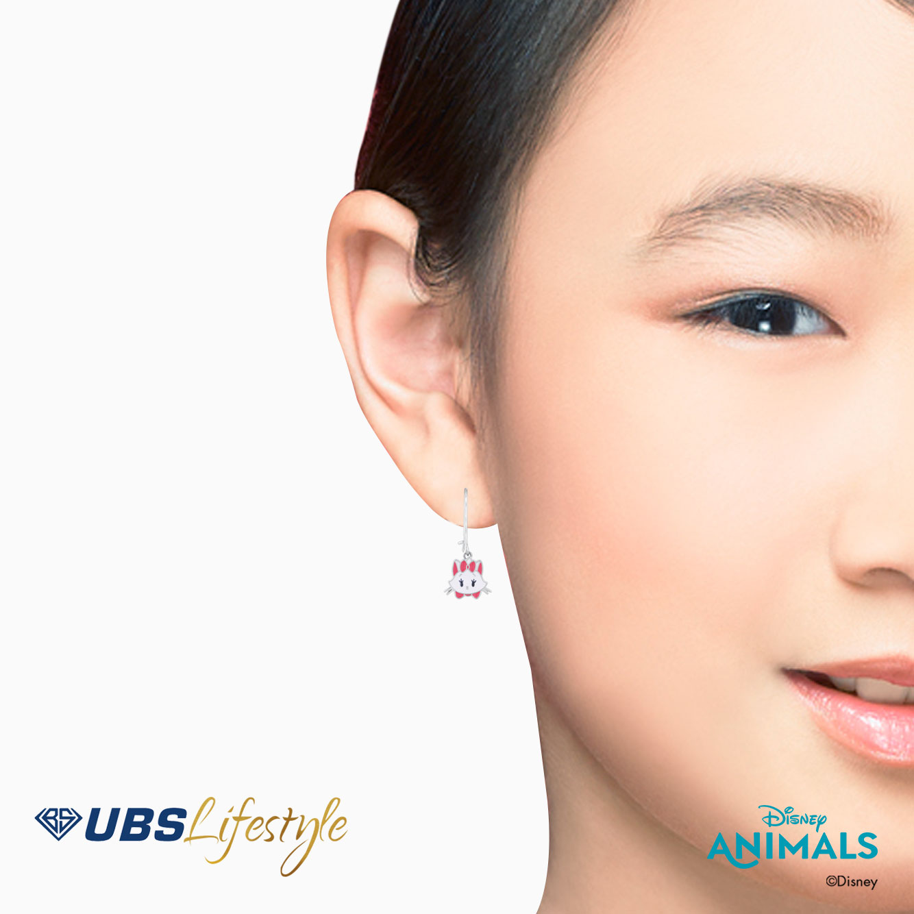 UBS Anting Emas Disney Animals - Aay0072W - 17K