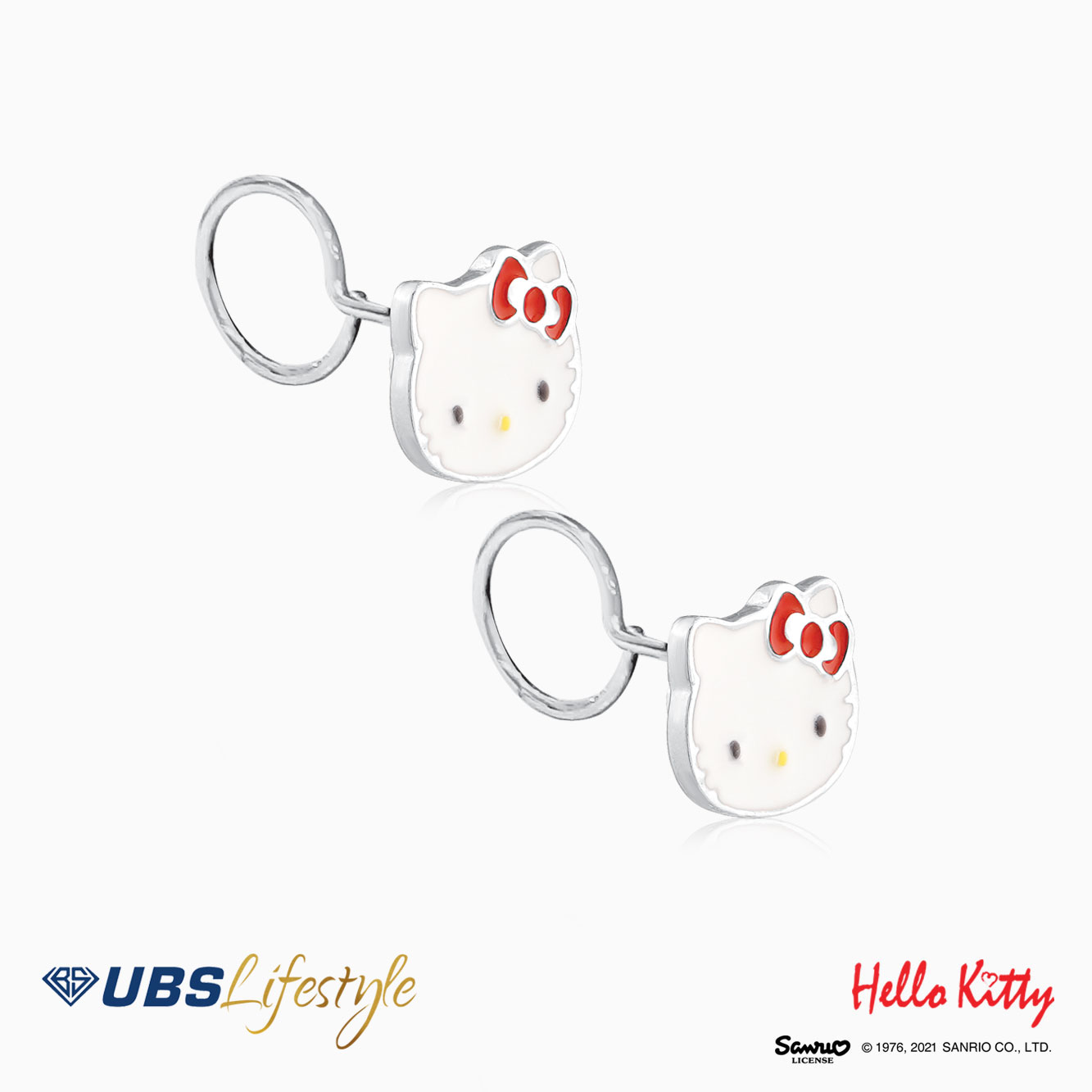 UBS Anting Emas Anak Sanrio Hello Kitty - Awz0001T - 17K