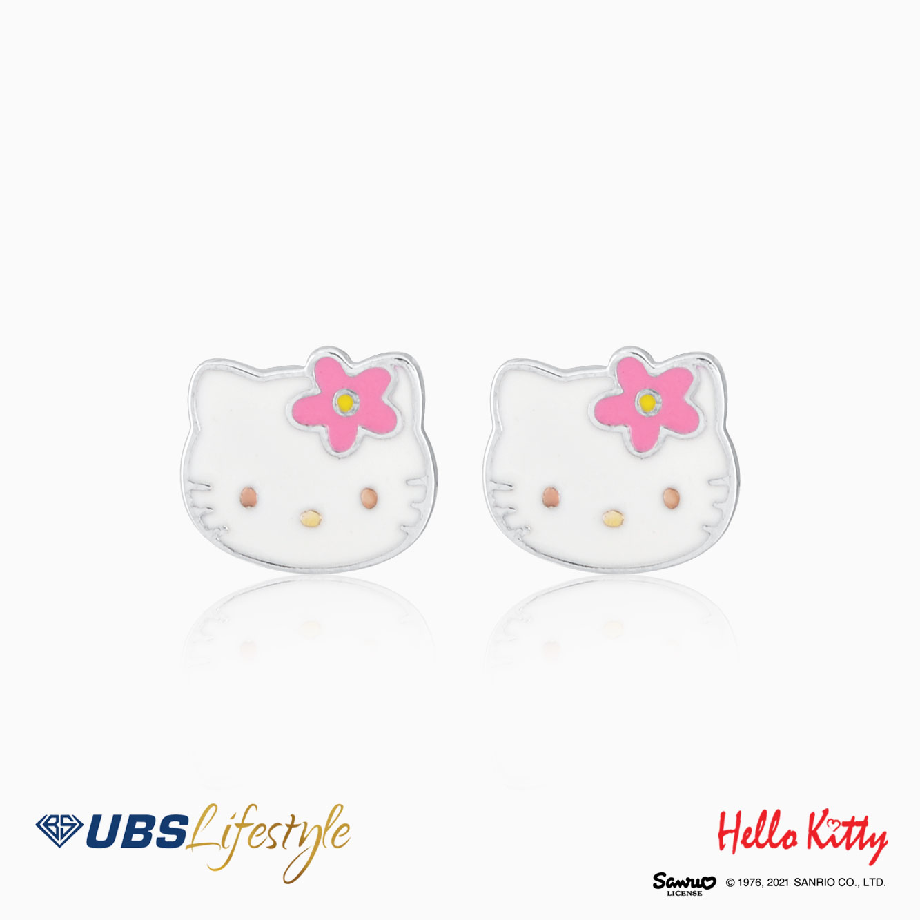 UBS Anting Emas Anak Sanrio Hello Kitty - Awz0002T - 17K