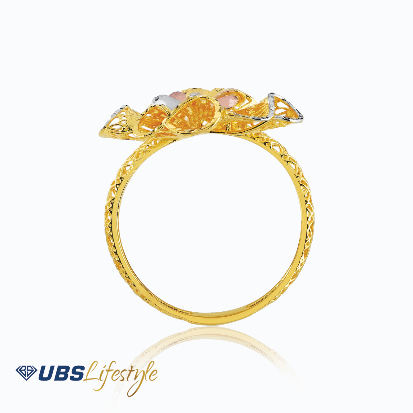 UBS Cincin Emas Yura Yellow - Cdc0199Y - 8K