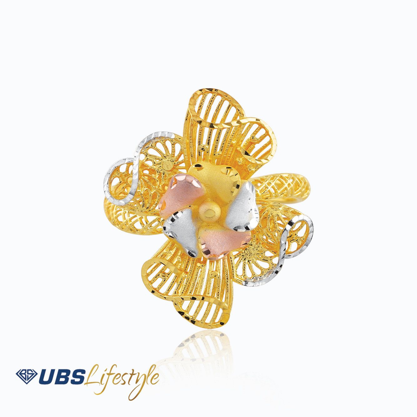 UBS Cincin Emas Yura Yellow - Cdc0199Y - 8K