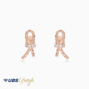 UBS Anting Emas Knot - Ksw0857 - 17K