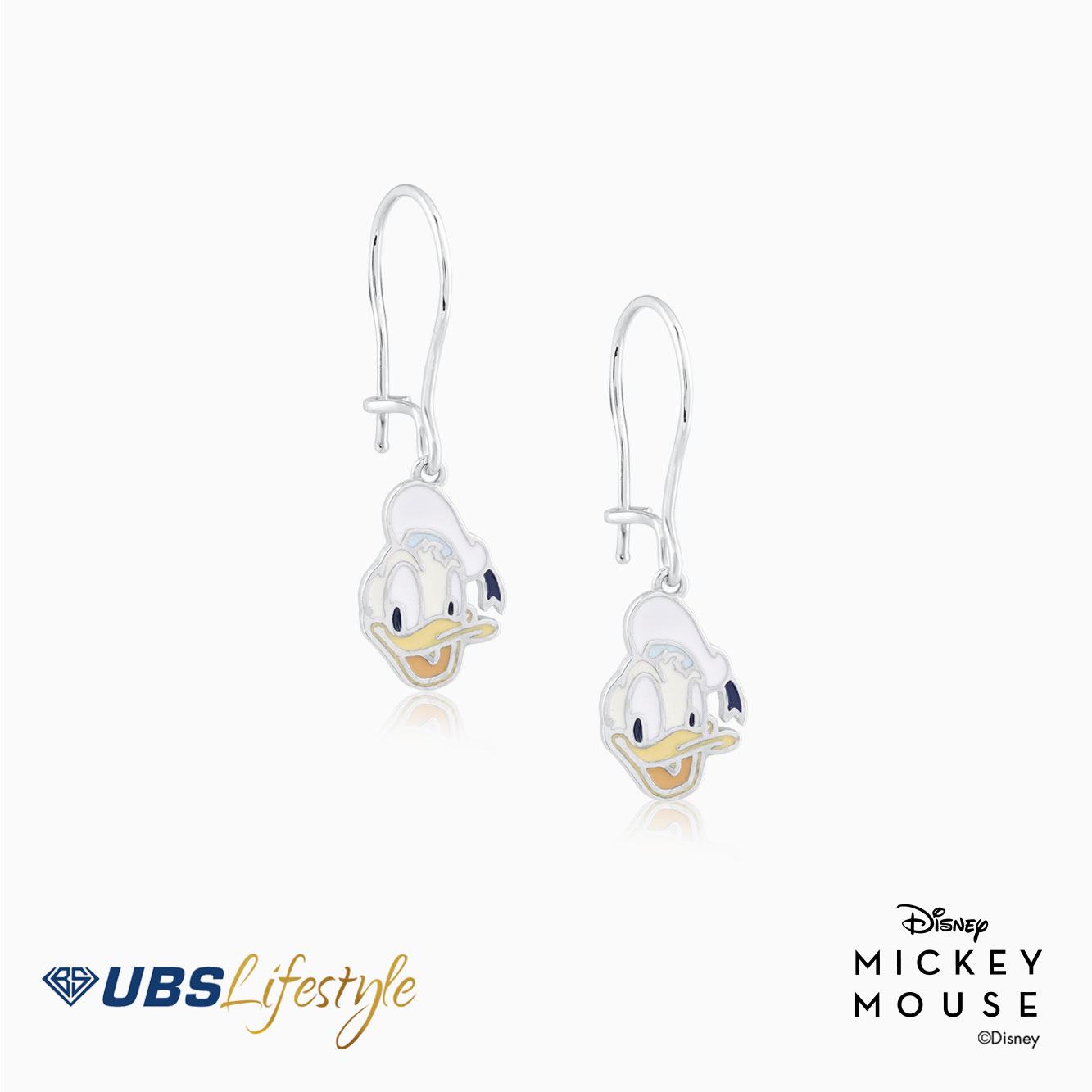 UBS Anting Emas Anak Disney Donald Duck - Aay0059 - 17K