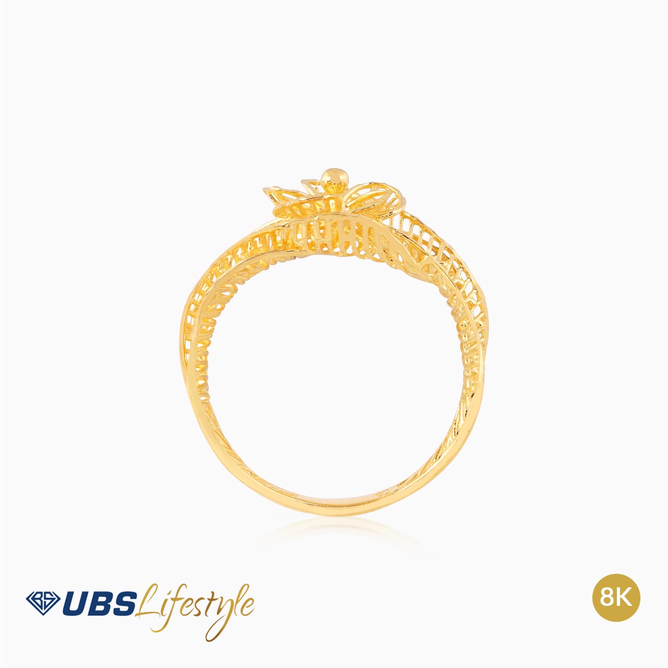 UBS Cincin Emas Yura Yellow - Cdc0035Y - 8K