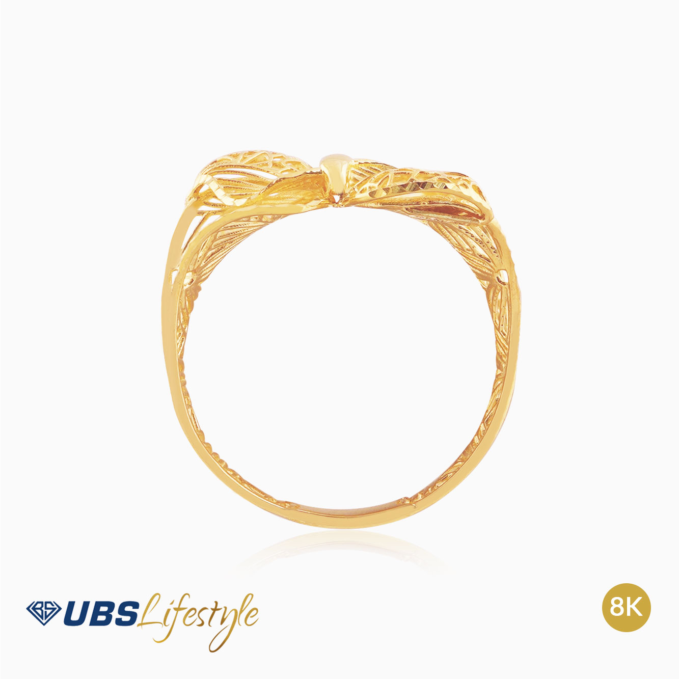 UBS Cincin Emas Yura Yellow - Cdc0070Y - 8K
