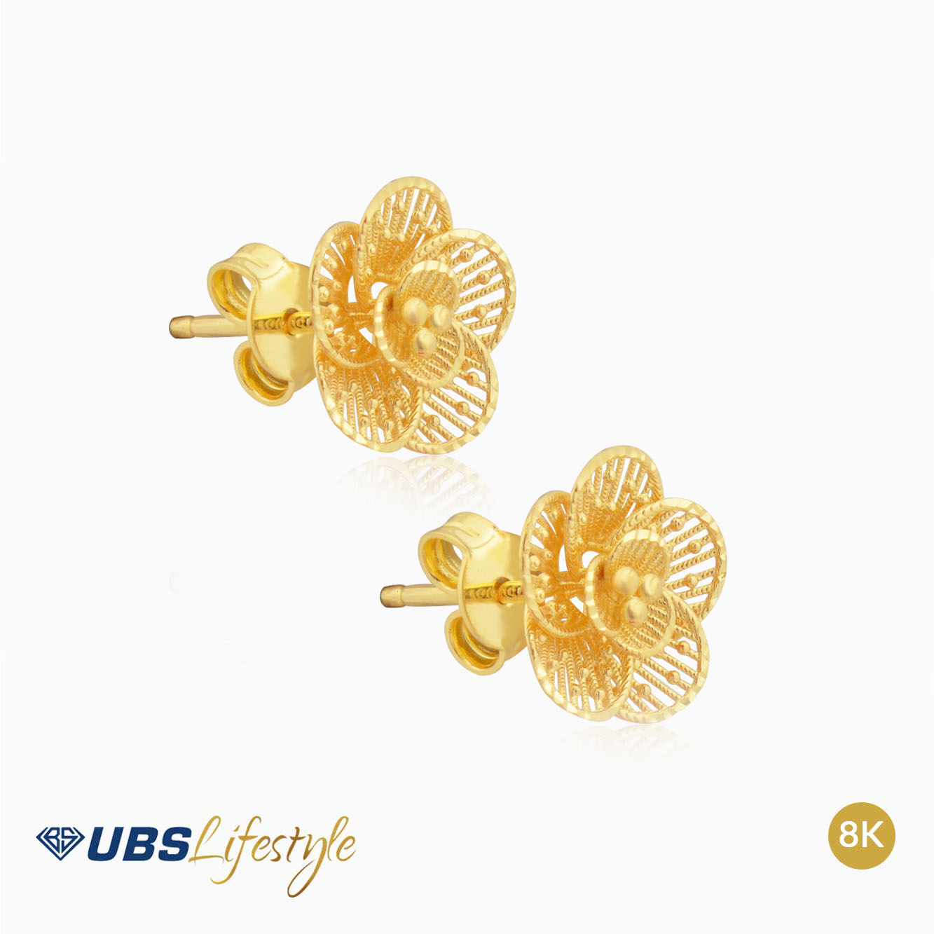 UBS Anting Emas Yura Yellow - Cdw0004Y - 8K