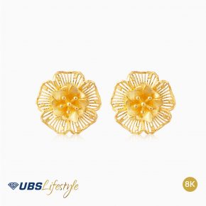 UBS Anting Emas Yura Yellow - Cdw0011Y - 8K