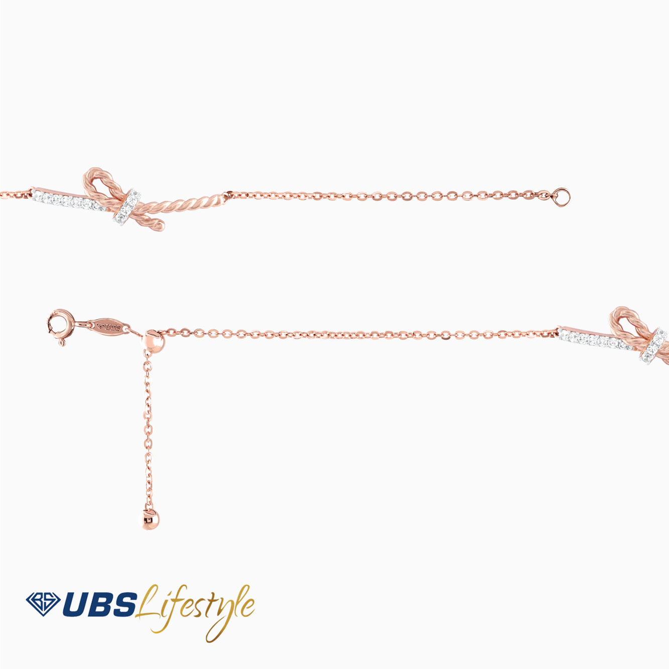 UBS Gelang Emas Knot - Ksg0857 - 17K