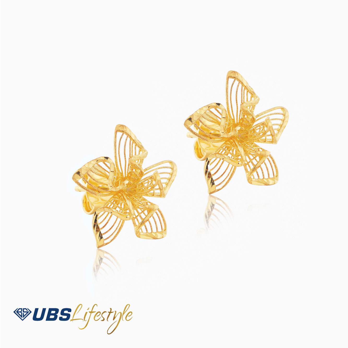 UBS Anting Emas Yura Yellow - Mws0004Y - 8K