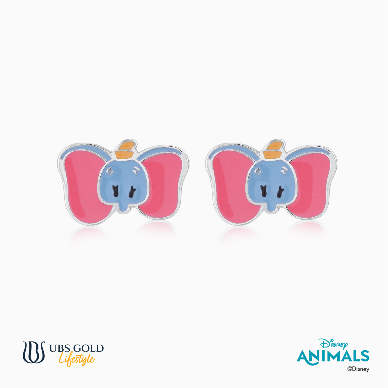 UBS Anting Emas Anak Disney Animals - Awy0019T - 17K