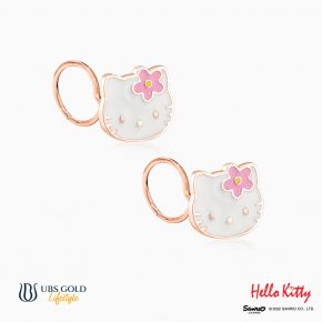 UBS Anting Emas Anak Sanrio Hello Kitty - Awz0002T - 17K