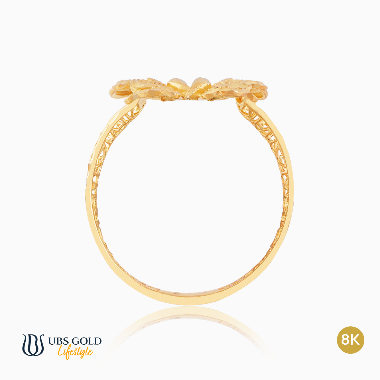 UBS Cincin Emas Yura Yellow - Cdc0117Y - 8K