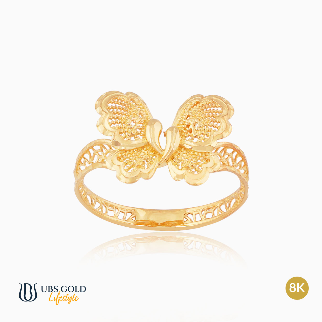 UBS Cincin Emas Yura Yellow - Cdc0117Y - 8K