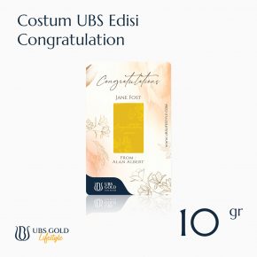 UBS Custom Congratulation 10gr