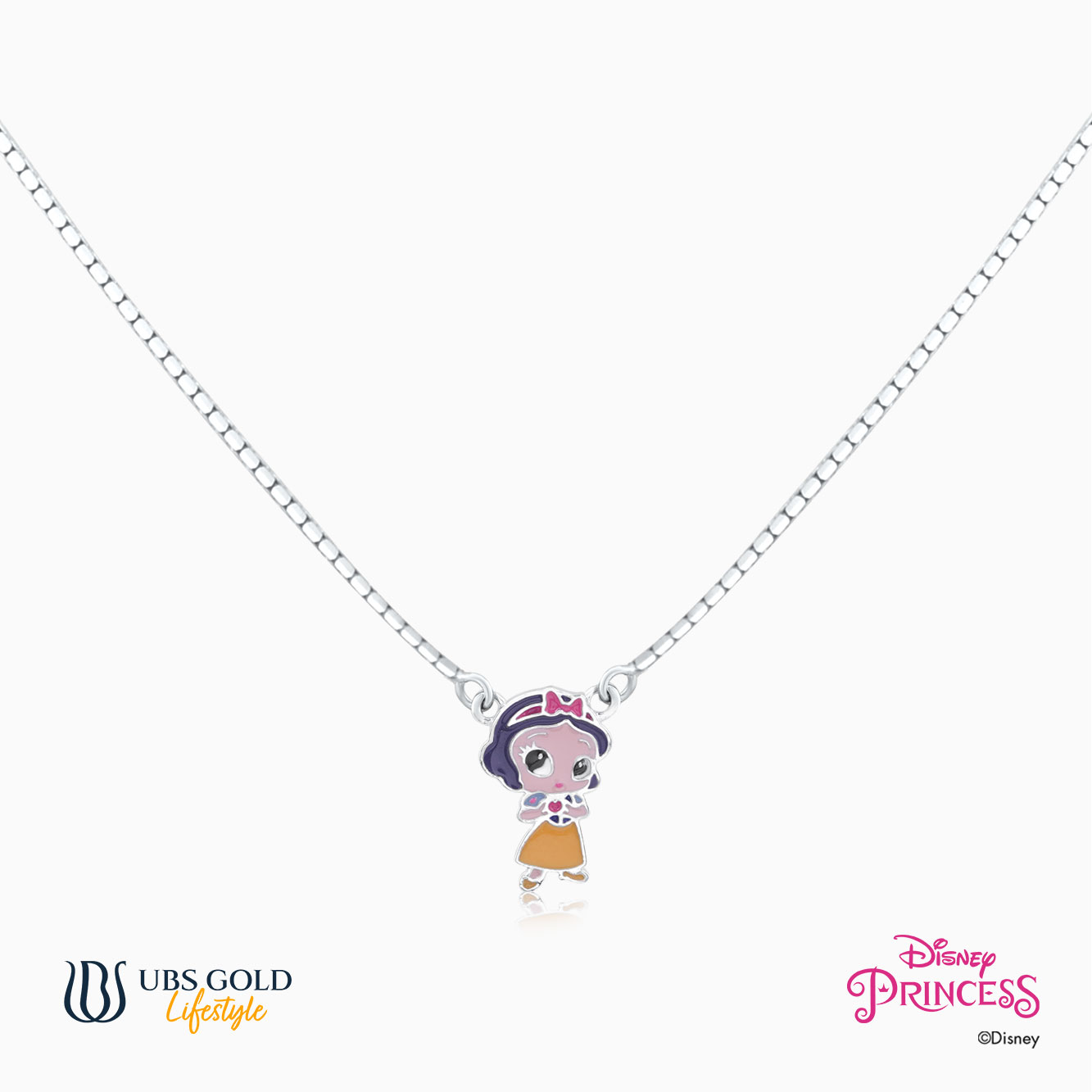 UBS Kalung Emas Anak Disney Princess Snow White - Kky0328 - 17K