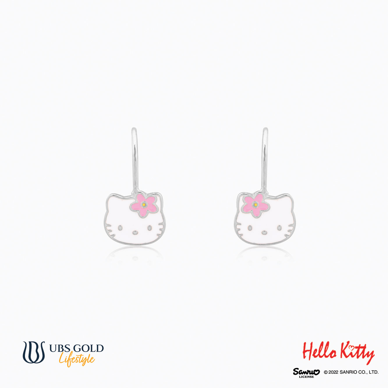 UBS Gold Anting Emas Anak Sanrio Hello Kitty - Aaz0018 - 17K