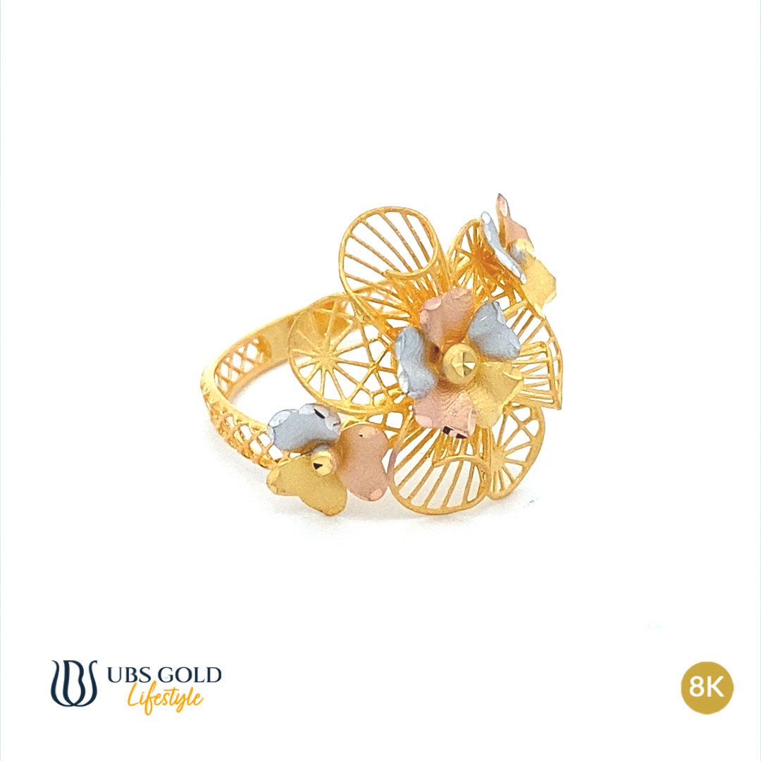 UBS Cincin Emas Yura Yellow - Cdc0354Y - 8K