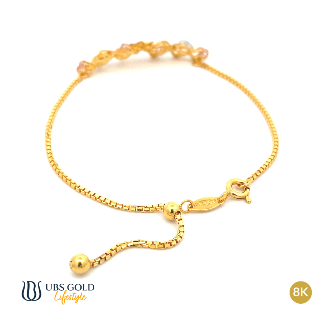 UBS Gelang Emas Yura Yellow - Kdg0057Y - 8K