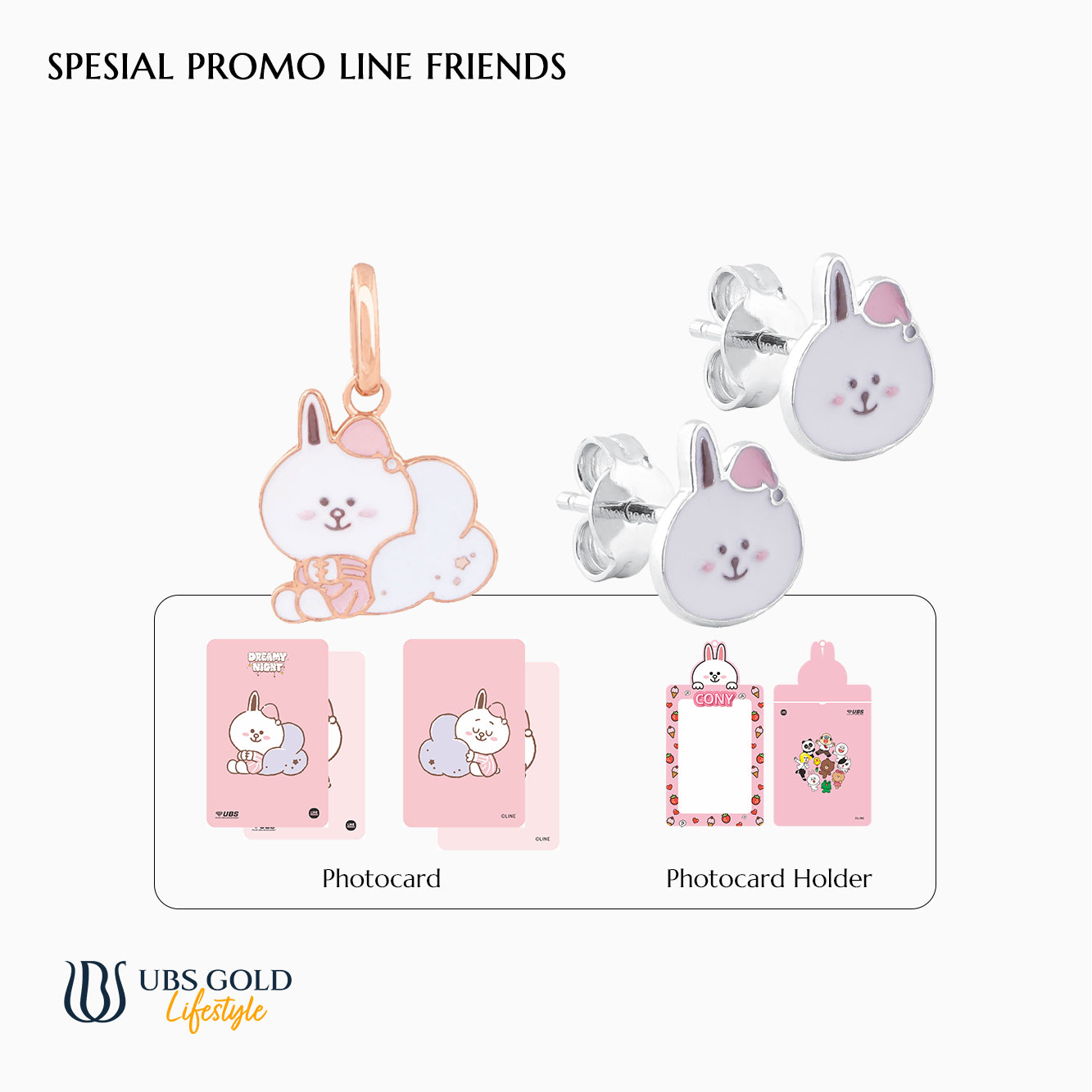 UBS Spesial Promo Line Friends Cony