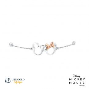 UBS Gelang Emas Disney Mickey & Minnie Mouse - Kgy0034 - 17K