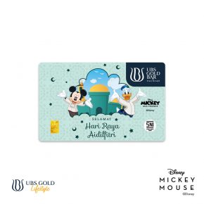 UBS Disney Mickey & Minnie Mouse Idul Fitri (B) 0.1 Gr