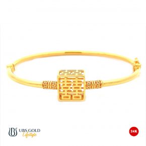 UBS Gelang Emas Shuang Xi - Vdg0077 - 24K