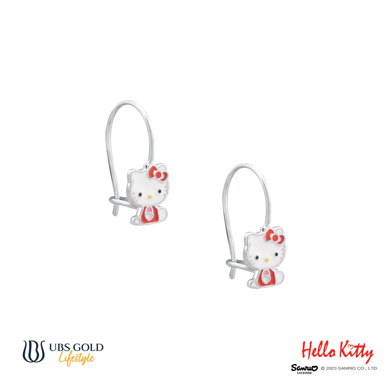 UBS Anting Emas Anak Sanrio Hello Kitty - Aaz0023 - 17K