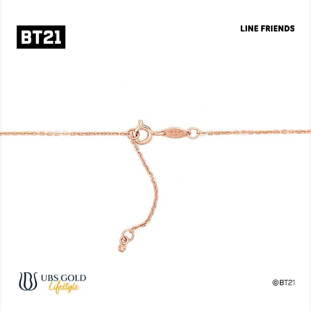 UBS Kalung Emas BT21 Hangout Shooky - Line Friends - Khk0025 - 17K