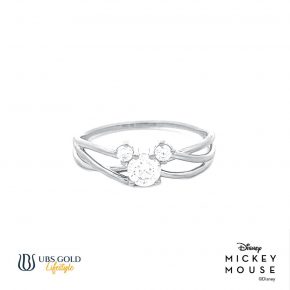 UBS Cincin Emas Disney Mickey Mouse - Ccy0187 - 17K