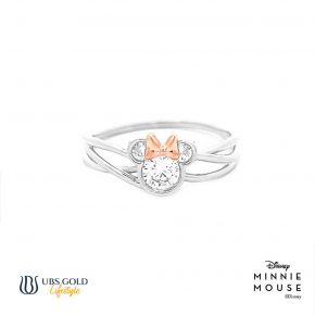 UBS Cincin Emas Disney Minnie Mouse - Ccy0188 - 17K