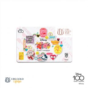 UBS Logam Mulia Disney 100 Edition 0.5 Gr