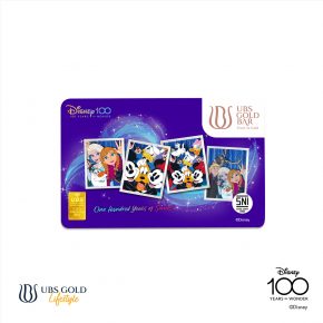 UBS Logam Mulia Disney 100 Edition (B) 0.25 Gr