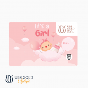 UBS Logam Mulia Custom New Born Baby Girl