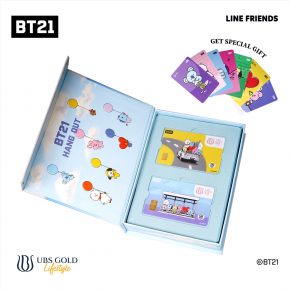 UBS Logam Mulia Limited Edition BT21 Hangout