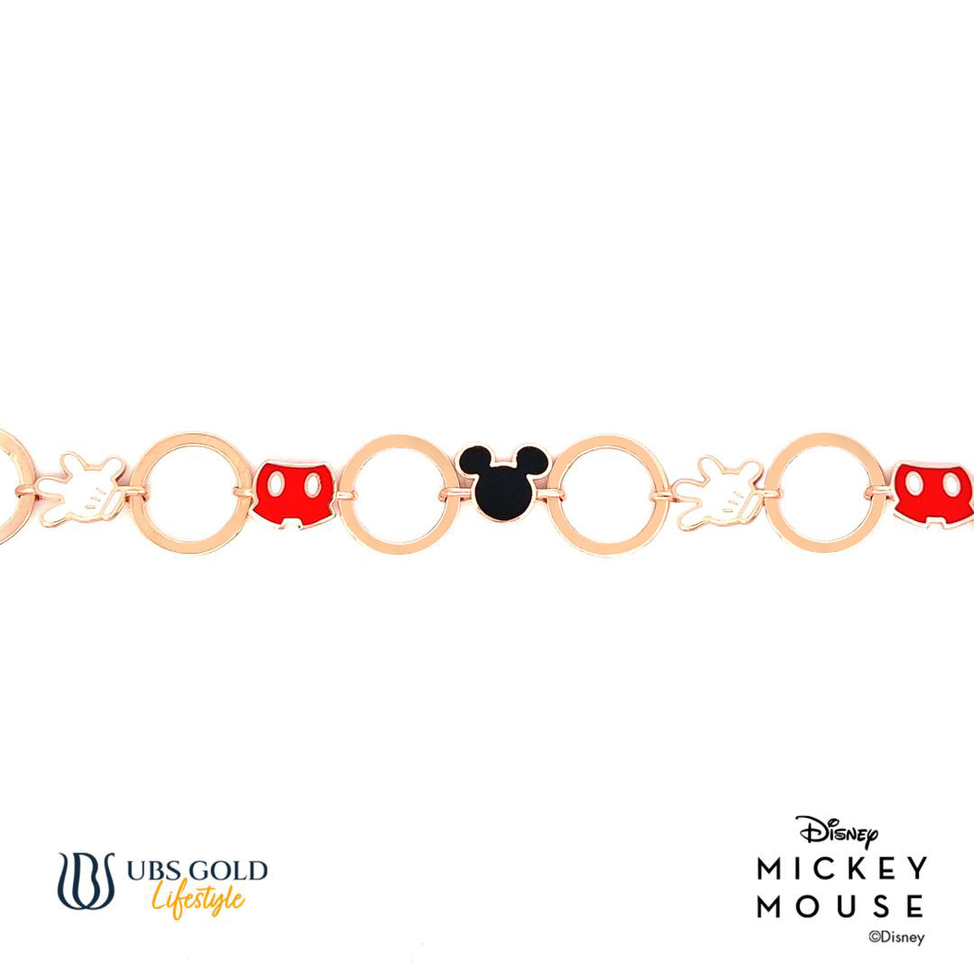 UBS Gelang Emas Disney Mickey Mouse - Hgy0107 - 17K
